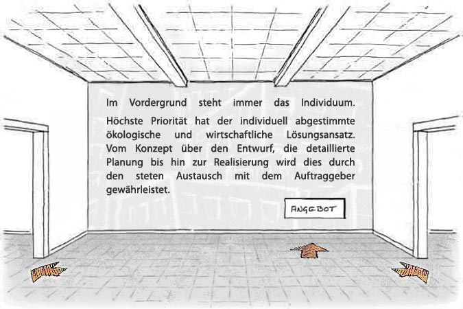 ... Sie befinden sich im Eingangsbereich des B�ros ...